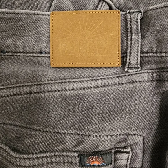 Faherty Stretch Terry 5-Pocket Pant Business Casual Men's size 36 - Picture 6 of 8